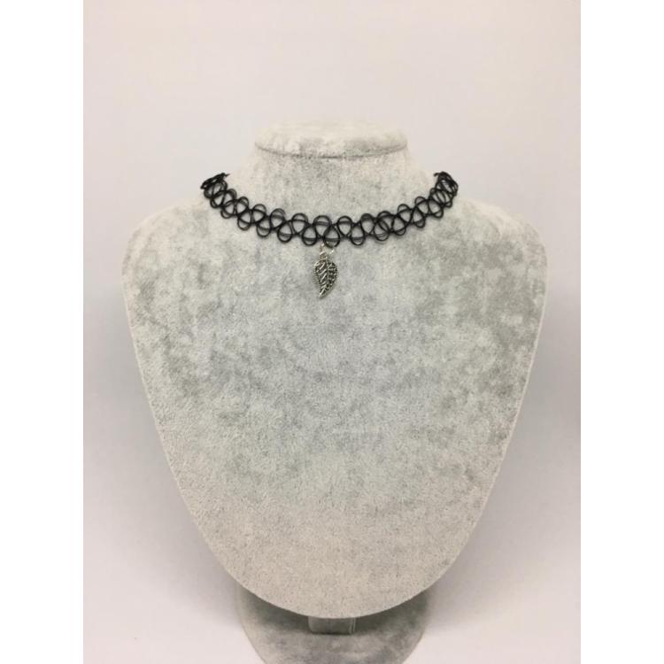 Yapraklı Choker Kolye